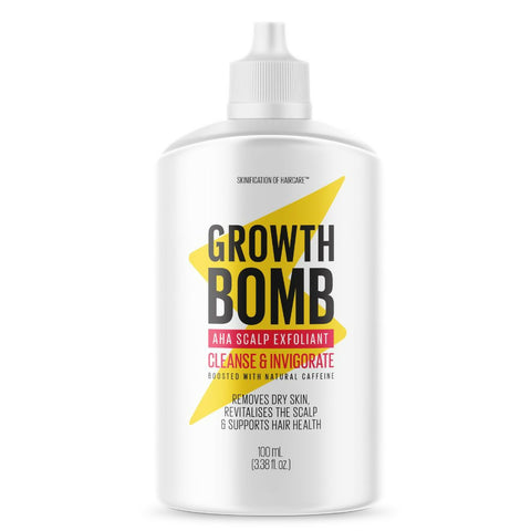 Growth Bomb - AHA Scalp Exfoliant - Cleanse & Invigorate - 100ml