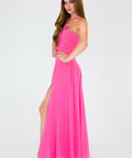 Sunset-Pink-High-Slit-Halter-Neck-Maxi-Dress2