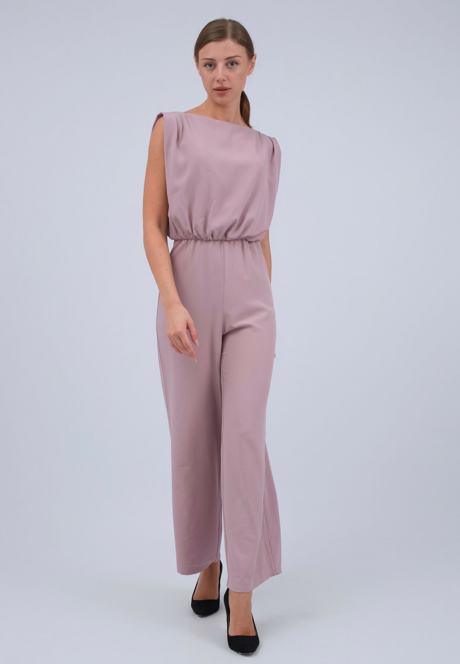 Dusty Pink Overalls