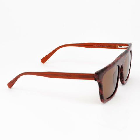 Rover Sunglasses | Red Frames & Grey Lenses