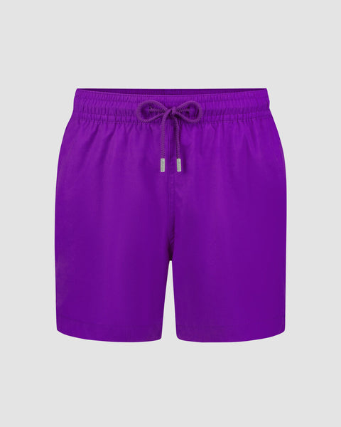 Purple Plain Swim Shorts