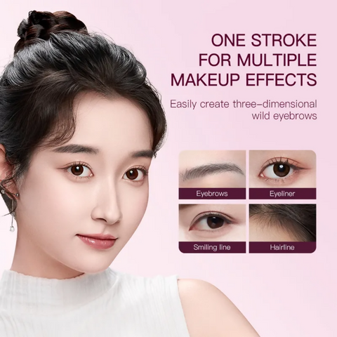 ZEESEA Two tips eyebrow pencil 01 Brown