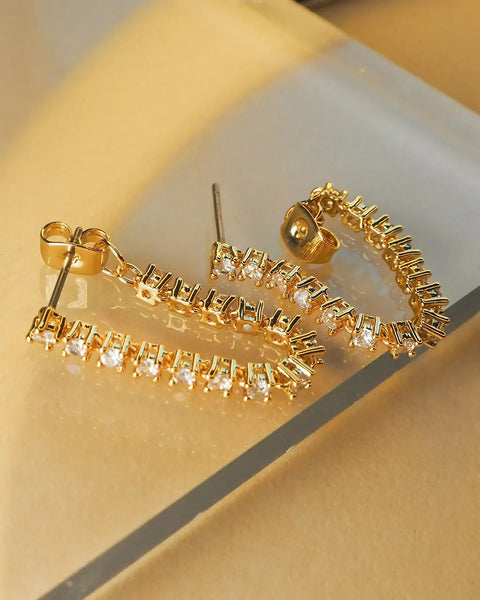 Ballier Chain Studs- Gold