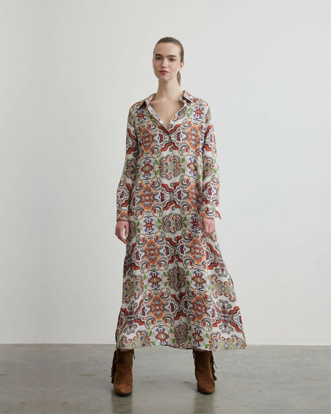 Lady Faith Long Shirt Dress (Goddess of Earth)