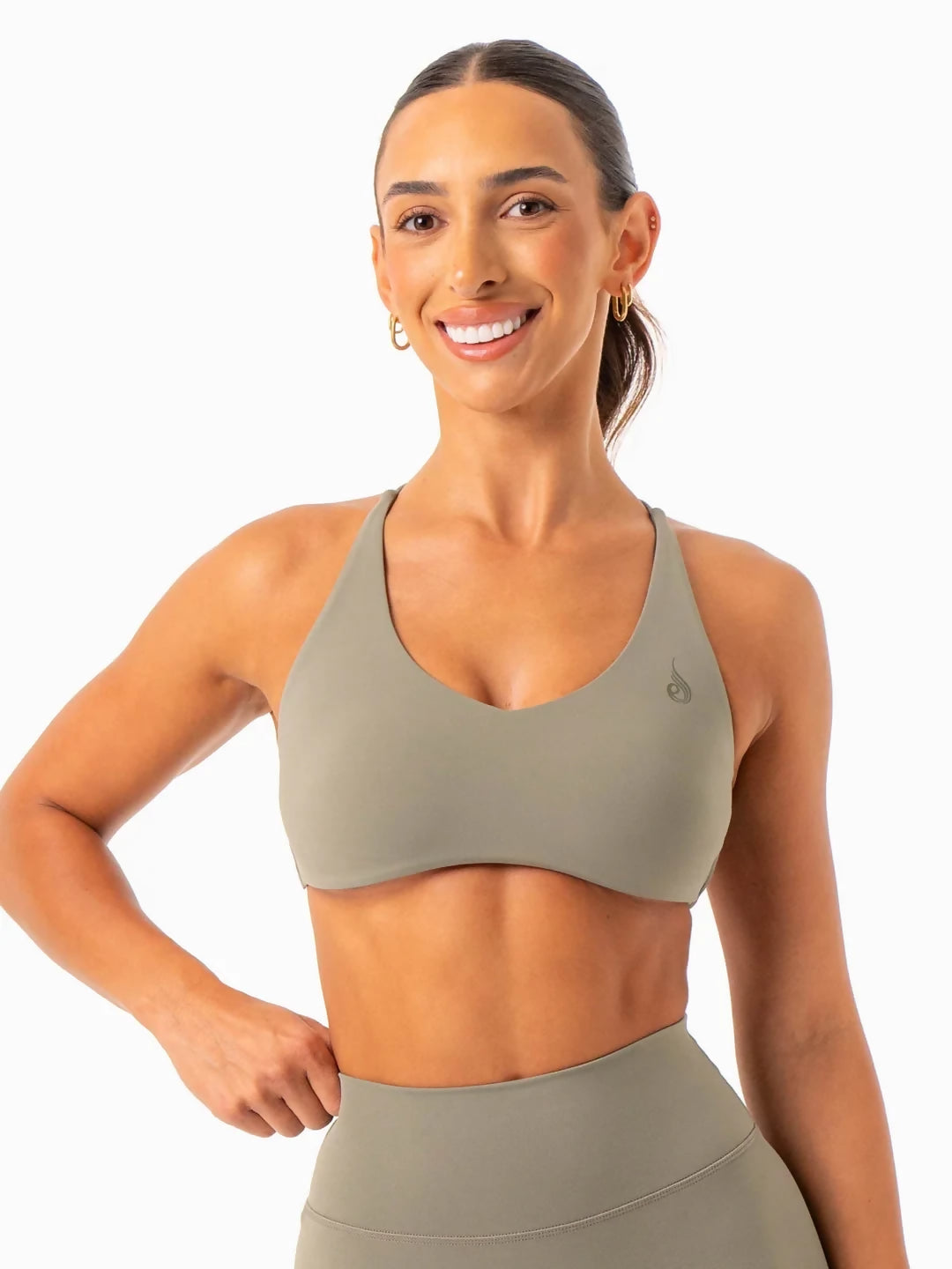 Ryderwear NKD Embody Sports Crop Desert Sage
