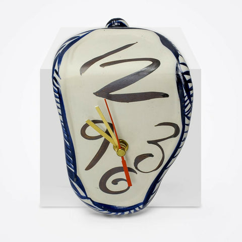 susarts handmade Ceramic Clock