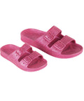 cacatoes-sandals-kids-carioca-framboise