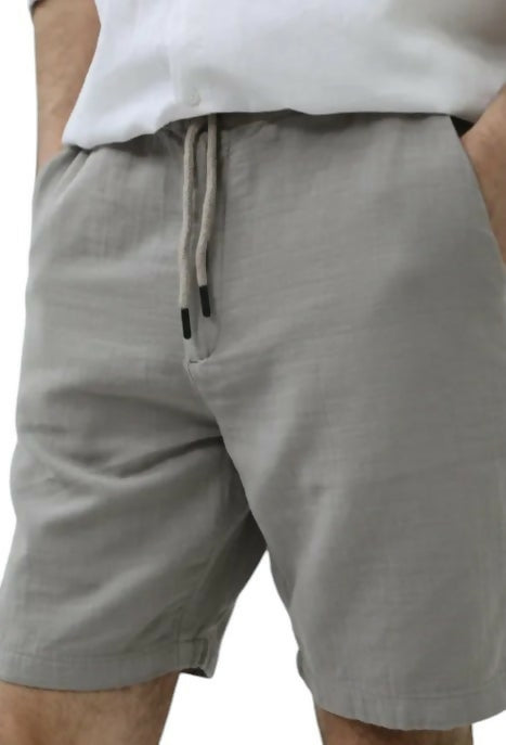 Musli Lace-up Linen Shorts