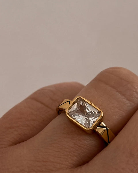 The Camille Ring- Gold- Size 5