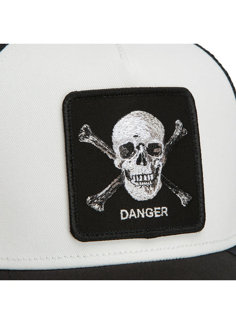 Goorin Bros Danger Skull and Crossbones Trucker Cap