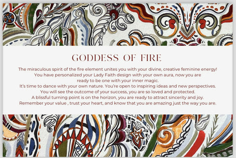 Lady Faith Long Kaftan (Goddess of Fire)