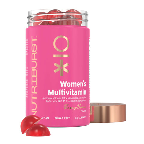 Nutri Burst Women’s Multivitamin - Berry Burst Flavor (60 Gummies) - Food Supplement