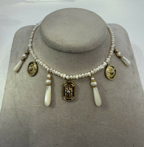 Boho Mix Charm Necklace