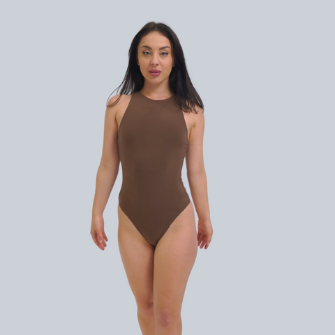 KORDIA bodysuit coffee