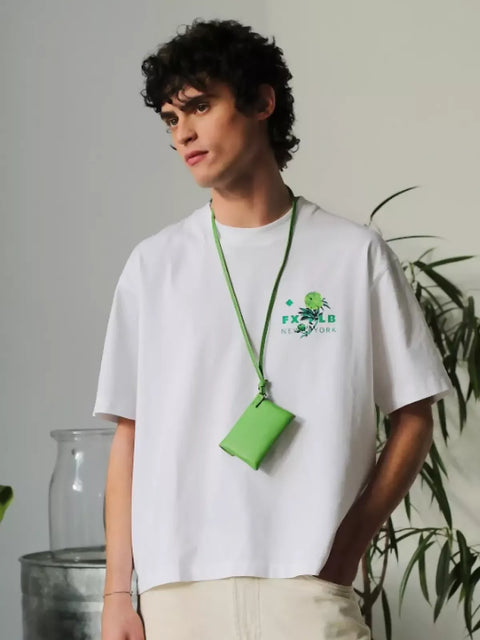 Method Green White T-shirt short version