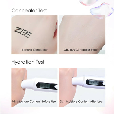 ZEESEA Satin Moisturizing Air Cushion BB Cream 13g - Brightening Skin Tone