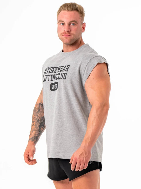Ryderwear Cut Off Muscle Tank Grey
