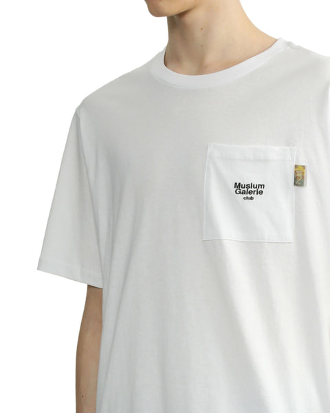 Logo Patch Pocket T-shirt in White