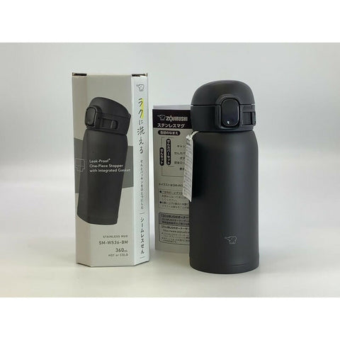 Zojirushi Stainless Mug , 0.36 L- Soft balck