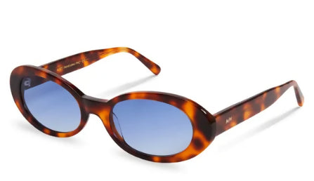 Kurt Tortoise Blue Sunglasses