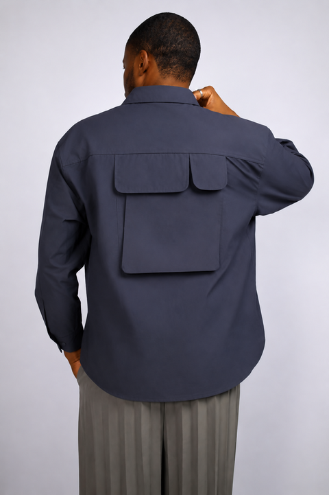 Ålesund Long Shirt Gray