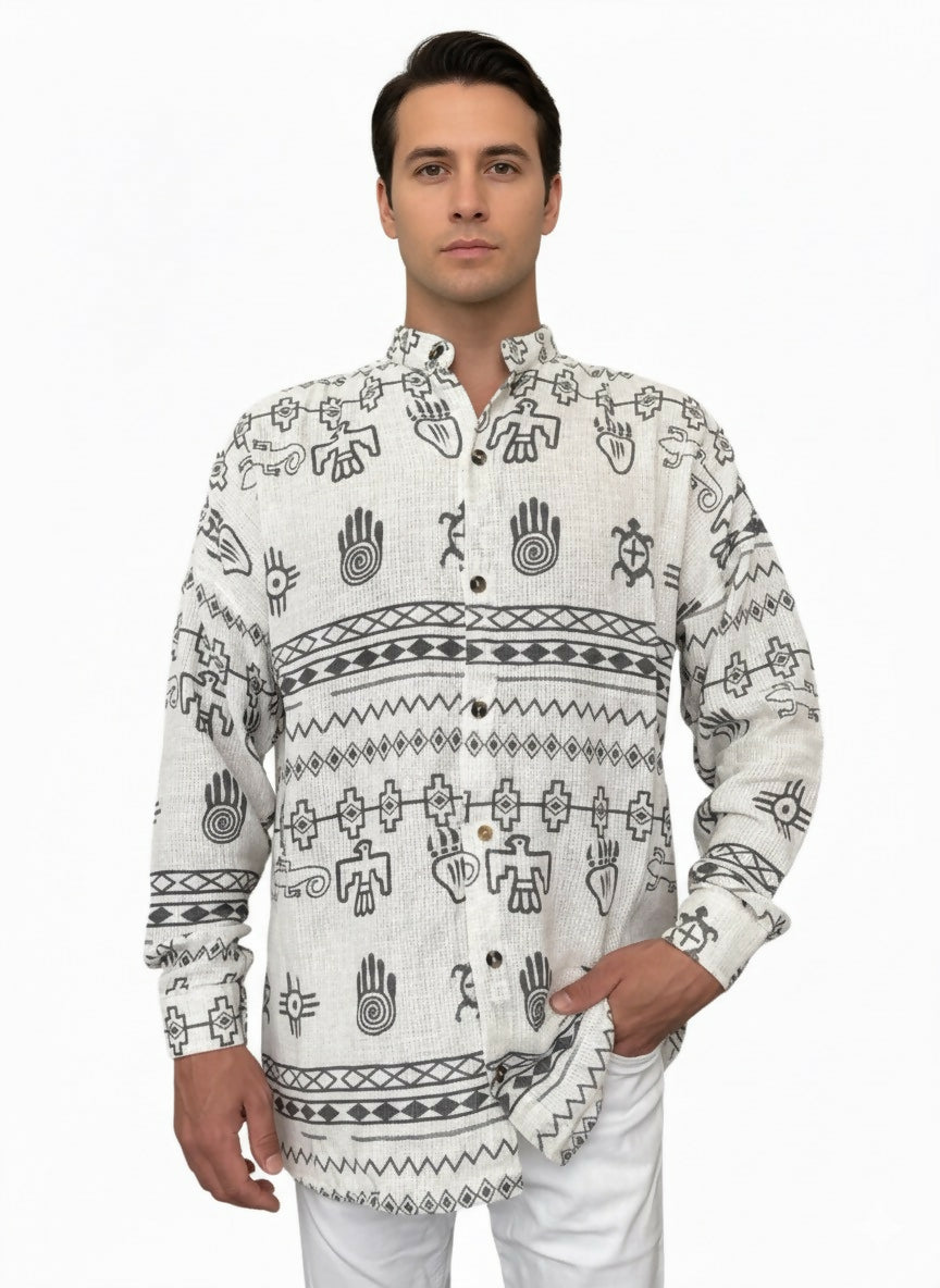 Boheme Linen Shirt - Black