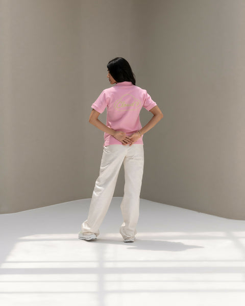 TheCloud9 Polo Shirt in Candy Pink