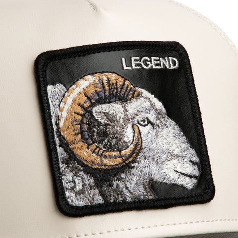 Goorin Bros. Faux Leather Ram Trucker Cap