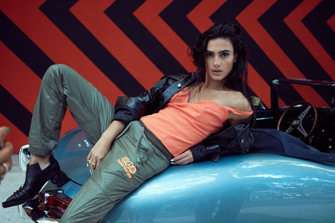 Parachute Pants Green