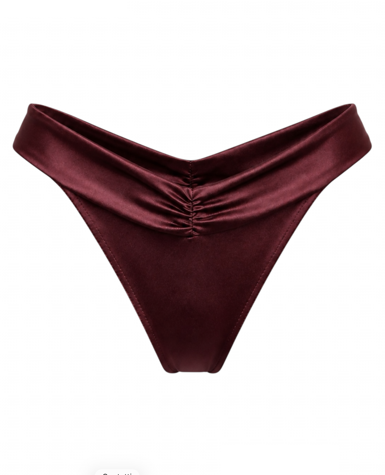 Vera Bikini Bottom Bordeaux