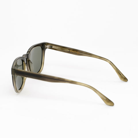 Czar Sunglasses | Green Frames & Green Lenses