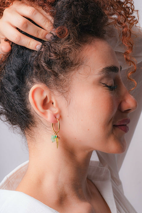Charm earrings