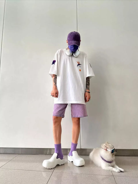 Method Blue New Fit White T-Shirt