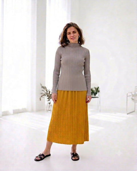 Vienna Long t-shirts Ivory