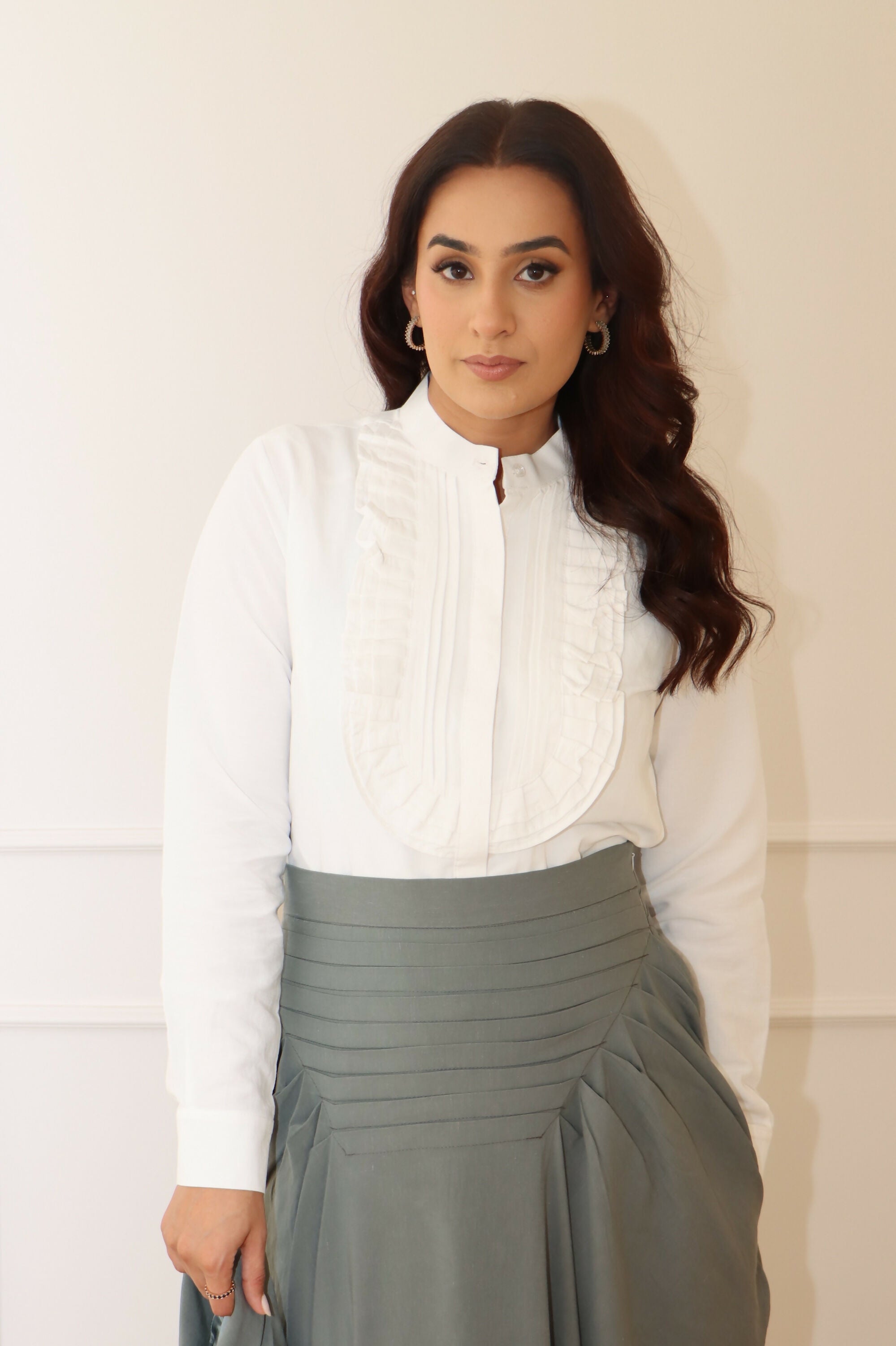The Ruffle Shirt