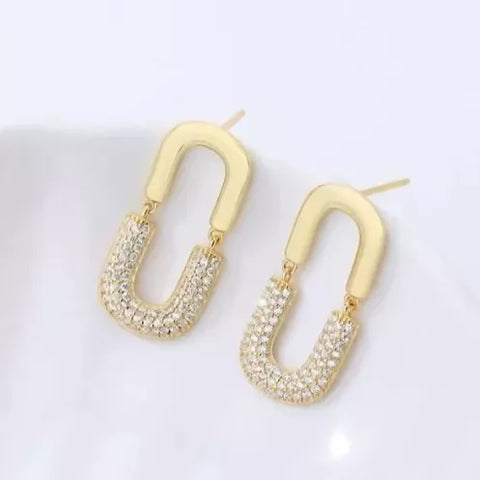 YUANFAN-925-Sterling-Silver-Cubic-Zirconia-Geometric-Minimalist-Stud-Earring-2