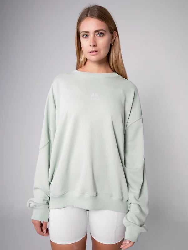 UNISEX NAIKAN OVERSIZE SWEATER SAGE