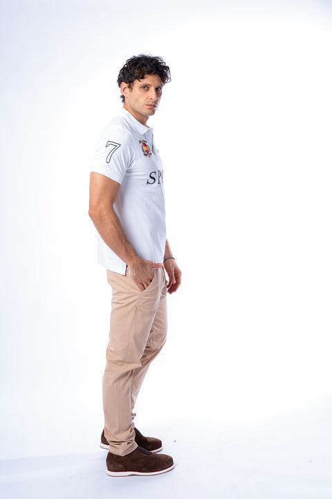 SPAIN POLO WHITE