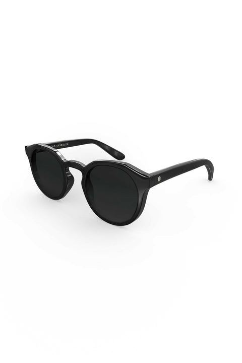 G 04 Black Frame with Black Lenses Acetate Eyewear