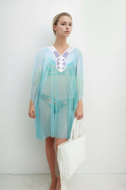 Turquoise Kaftan