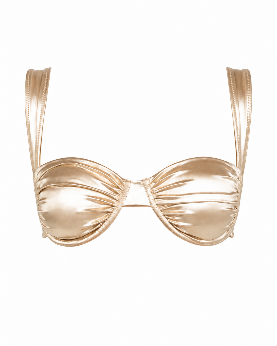 Bella Bikini Top Champagne