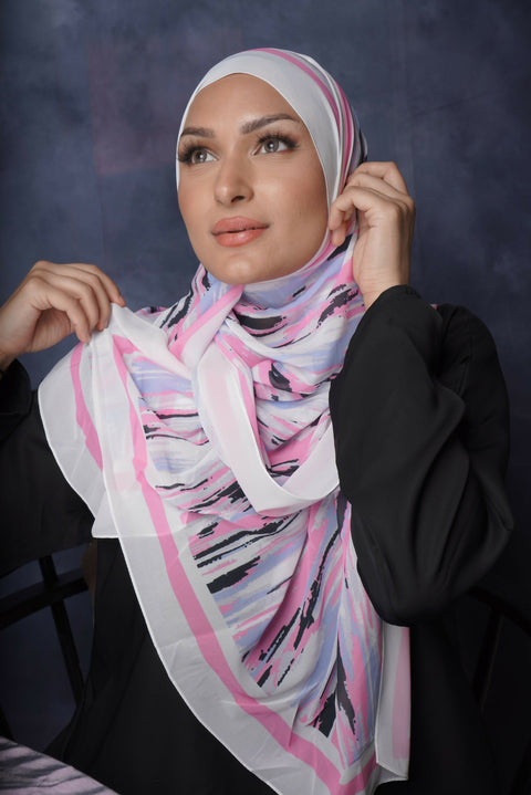 Soft Elegant Chiffon Scarf – A Modern Essential for Daily Style