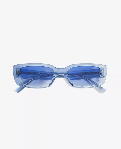 Grace Transparent Blue Sunglasses