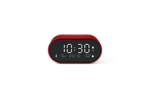 LEXON RAY CLOCK - SANGUINE RED
