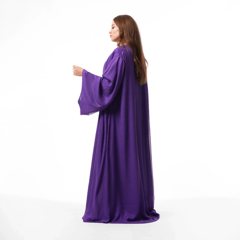 Purple abaya