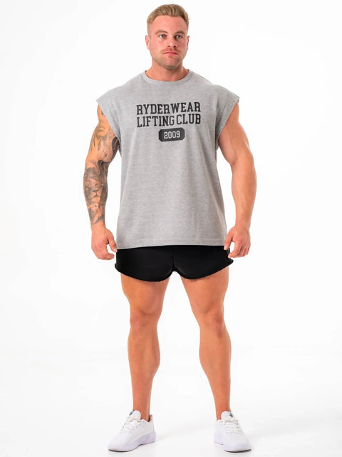 Ryderwear Cut Off Muscle Tank Grey