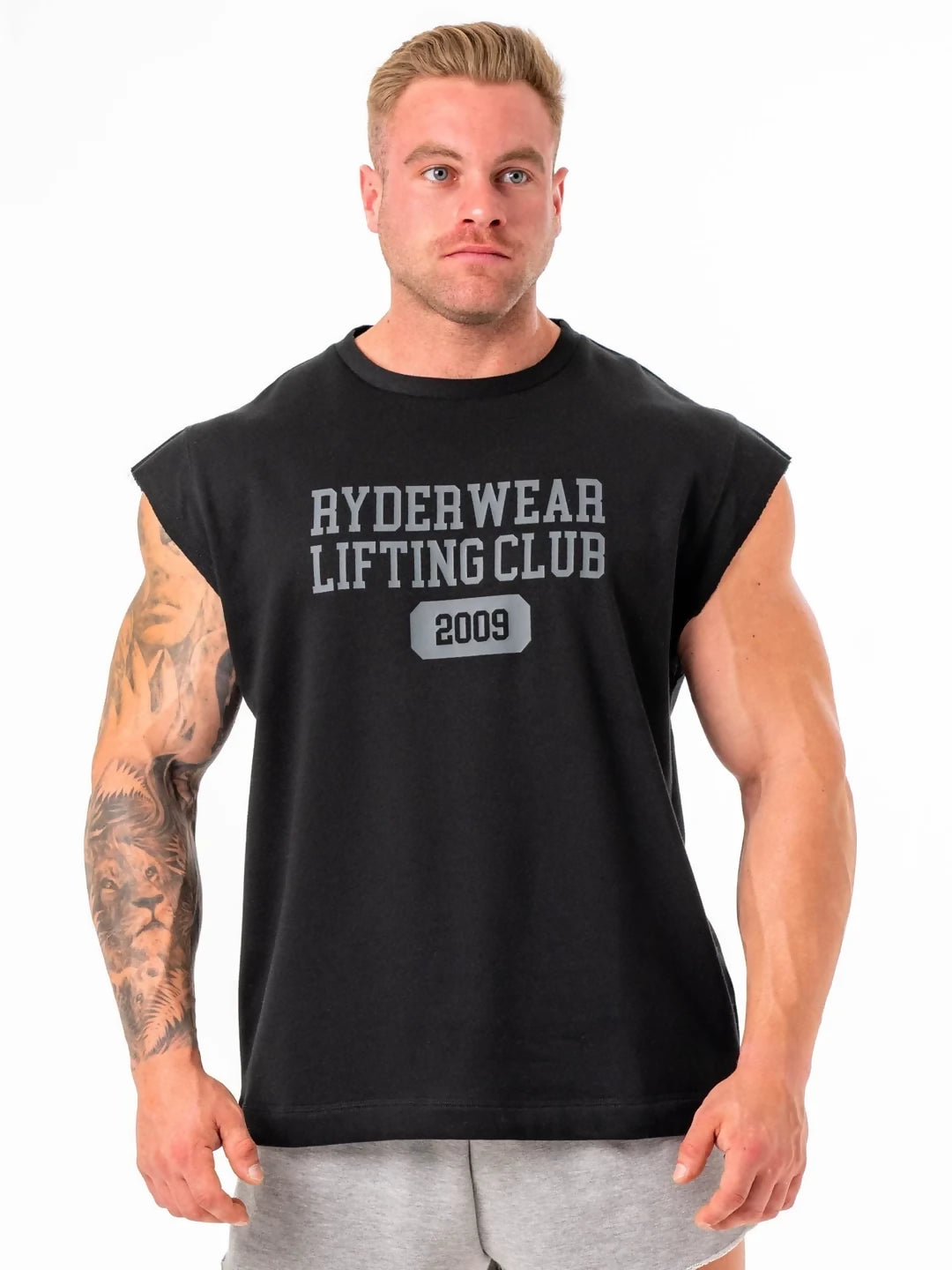 Ryderwear Cut Off Muscle Tank Black