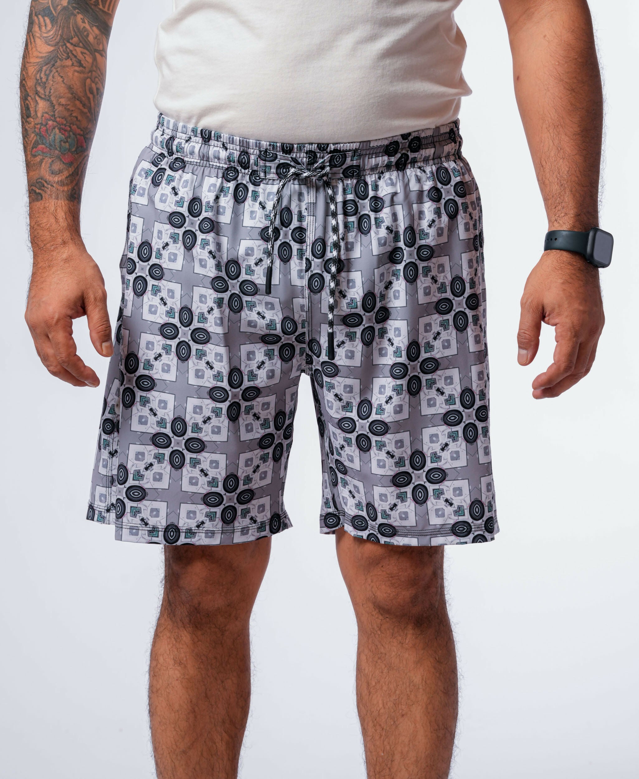 Back to Future Printed Shorts