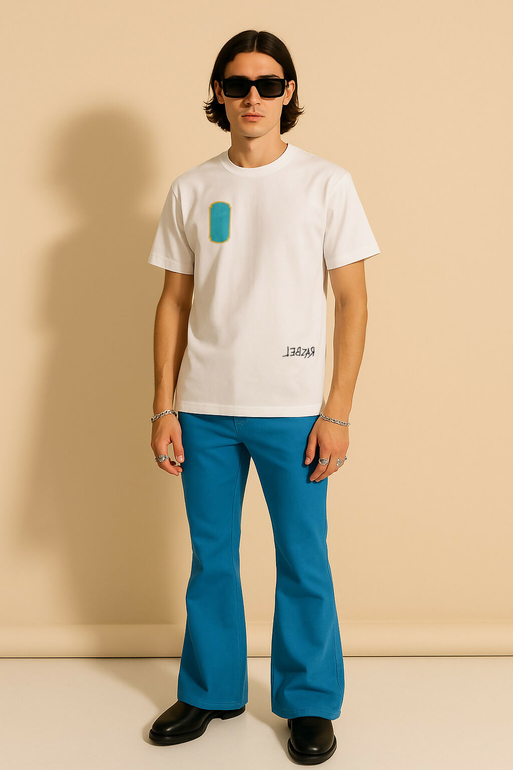 Identification Embroidery T-Shirt
