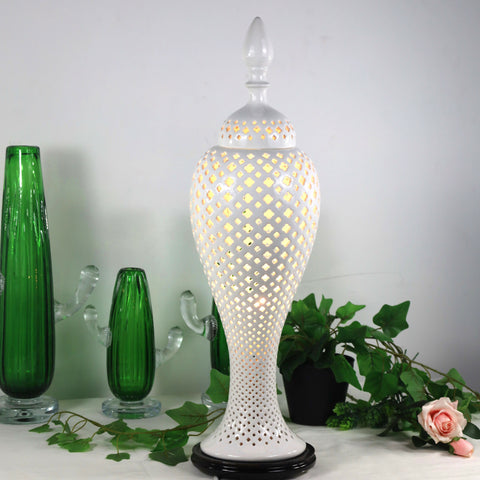 Ming cross Lamp